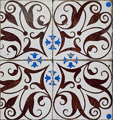 Image showing Portuguese glazed tiles 199