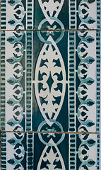 Image showing Portuguese glazed tiles 203