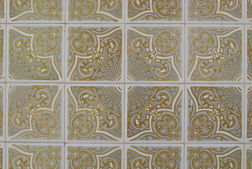 Image showing Portuguese glazed tiles 205