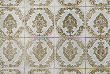 Image showing Portuguese glazed tiles 213