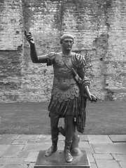 Image showing Emperor Trajan Statue