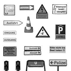 Image showing German signs