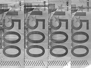 Image showing Euro note