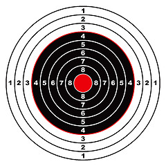 Image showing rifle target