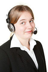 Image showing young business woman