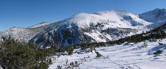 Image showing Rila mountains in Borovets, Bulgaria