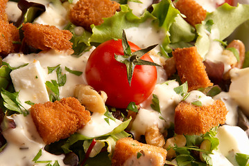 Image showing Cheese salad