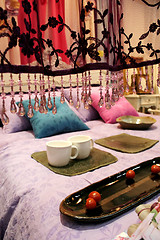 Image showing Luxury bedroom - home interiors