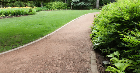 Image showing Path In The Park