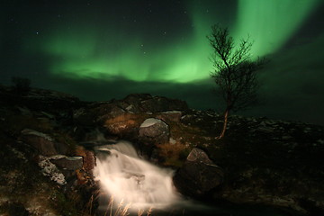 Image showing aurora borealis