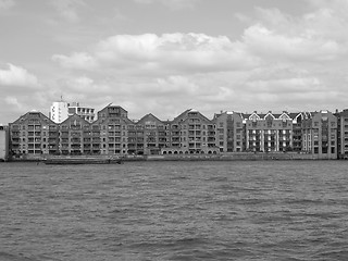 Image showing London docks