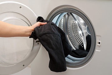 Image showing Loading washer