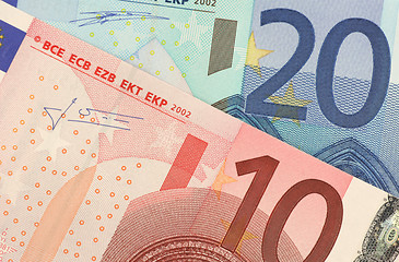 Image showing Euro Banknotes