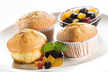 Image showing Muffins