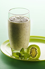 Image showing Kiwi smoothie