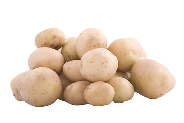 Image showing raw potatoes