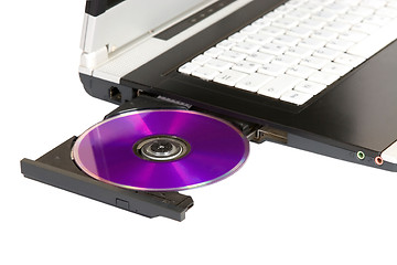 Image showing laptop dvd cd reader and writer