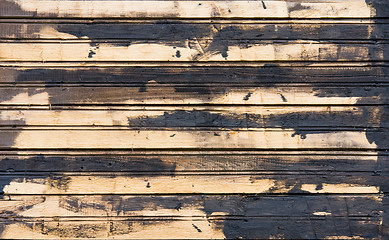 Image showing Old wooden plank background