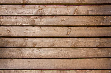 Image showing Old wooden plank background