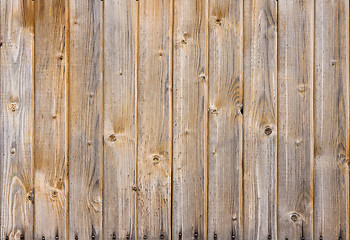 Image showing Old wooden plank background