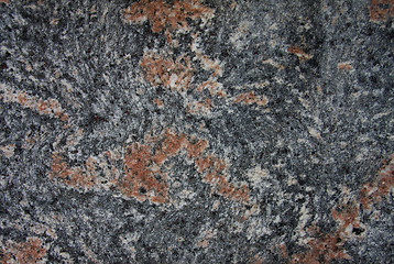 Image showing Black and brown granite / marble texture background