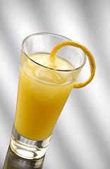 Image showing Gin with orange