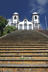 Image showing Nossa Senhora de Monte church, Monte, Madeira, Portugal