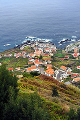 Image showing Porto Moniz, north of Madeira island,  Portugal