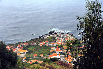 Image showing Porto Moniz, north of Madeira island,  Portugal