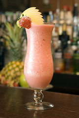 Image showing Strawberry Longdrink