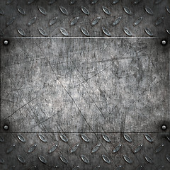 Image showing old grungy metal background