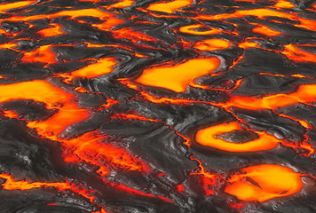 Image showing molten rock or lava