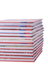 Image showing color tower books