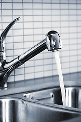 Image showing Kitchen faucet