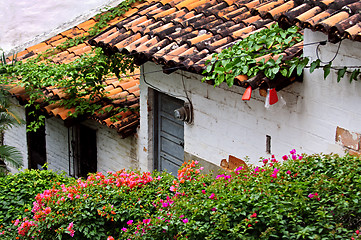 Image showing Old buildings Puerto Vallarta, Mexico