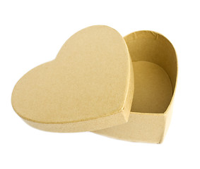 Image showing Heart shaped box