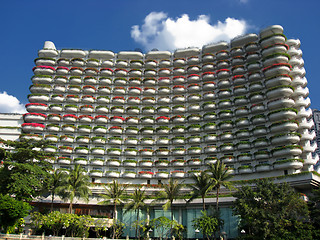 Image showing Beautiful hotel building 