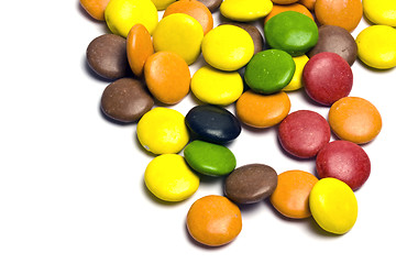 Image showing Multi colored Chocolates 