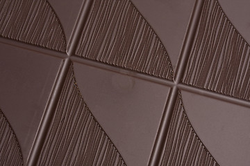 Image showing Chocolate ball background
