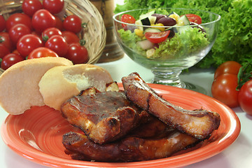 Image showing Spareribs