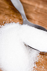 Image showing spoon with sugar