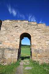 Image showing Part of church ruin.