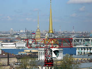 Image showing S.Petersburg from Saint Isaac`s Cathedral