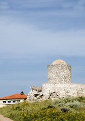 Image showing romanesque medieval architecture bonifacio corsica francehhgjnb