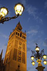 Image showing La Giralda, Seville, Spain