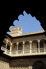 Image showing Royal Alcazar in Seville, Spain