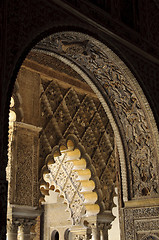 Image showing Royal Alcazar in Seville, Spain