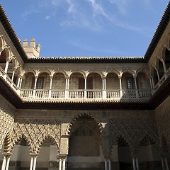 Image showing Royal Alcazar in Seville, Spain