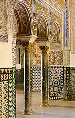 Image showing Royal Alcazar in Seville, Spain