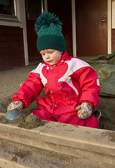 Image showing Child in kindergarten